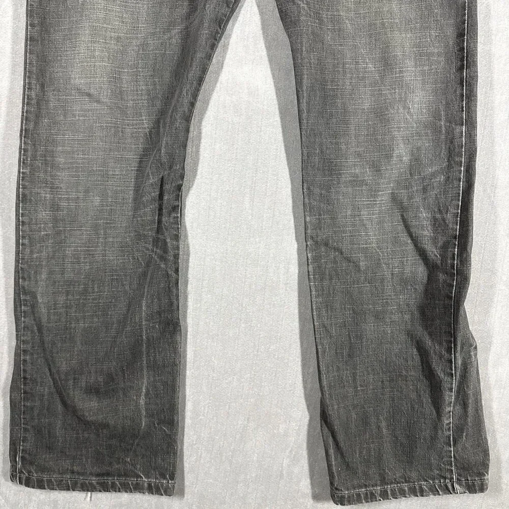 Levi’s – Rare Hybrid Tech Style, Limited Edition Grey Denim Jeans 36x34 *UNIQUE*